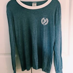 victoria secret pink long sleeve shirt